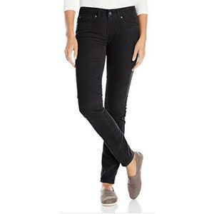 Prana Trinity Black Skinny Corduroy Pants 4